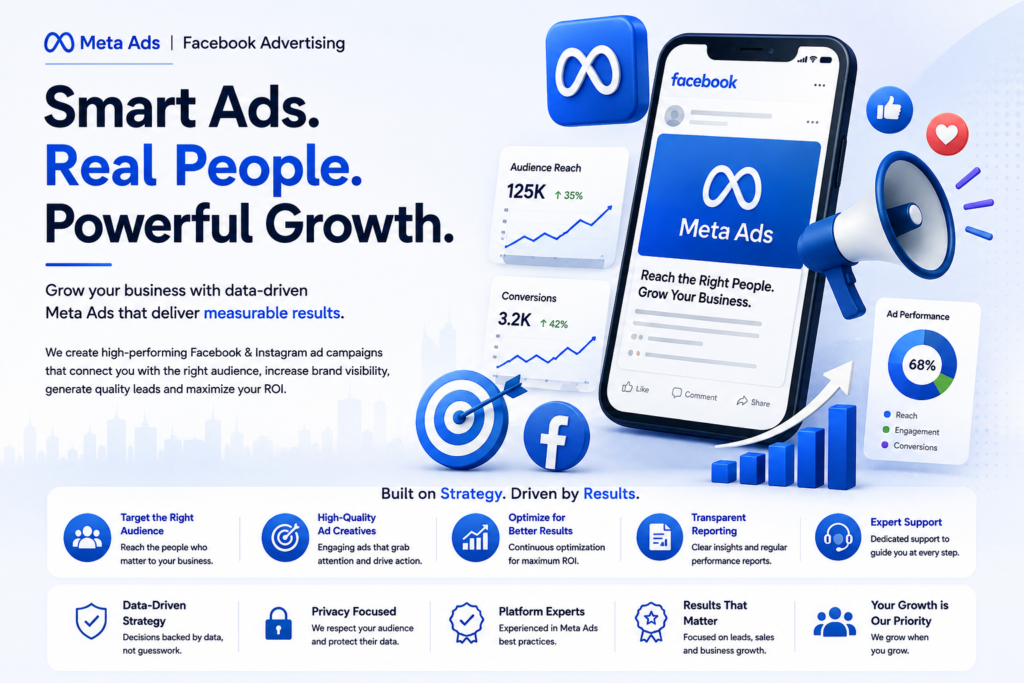 Meta Ads and Facebook advertising services for targeted business growth